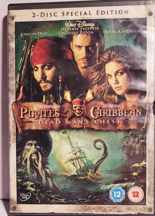 DVD „Piraci z Karaibów: Skrzynia Umarlaka”
