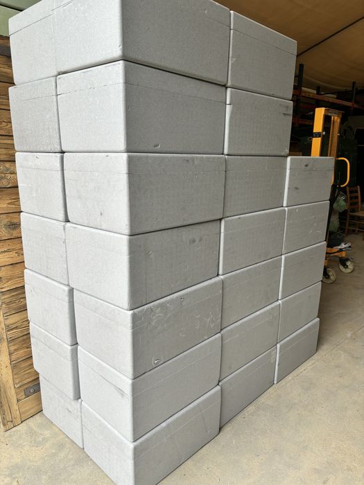 Budka dla kota drapak skrzynka Styrobox 40x58x7 pudelko styropianowe