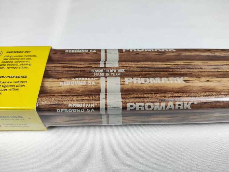 4 Baquetas ProMark FireGrain Rebound 5A NOVO