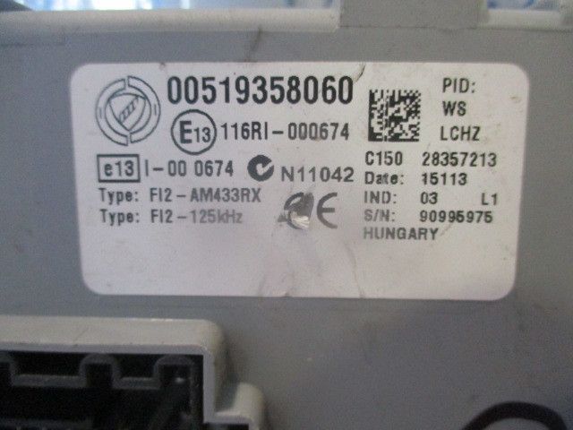 Caixa fusíveis / SAM / BSI FIAT Punto (199_)