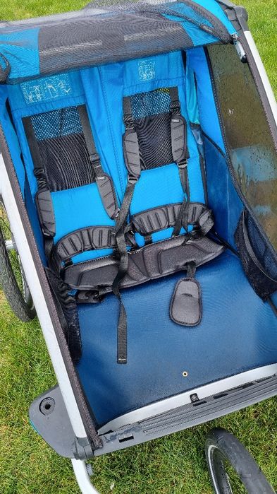 Przyczepka rowerowa Thule Chariot Cross 2 + koło do joggingu