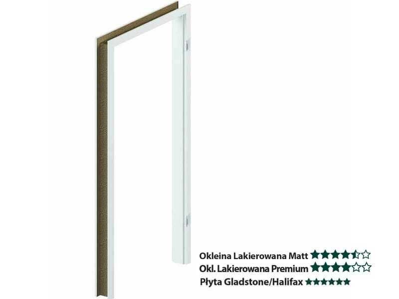 Ościeżnica regulowana PORTA SYSTEM 140-160 lewa 80