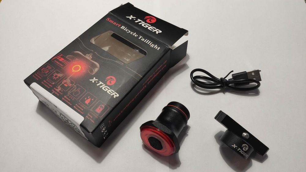 Luz Led Bicicleta traseira inteligente