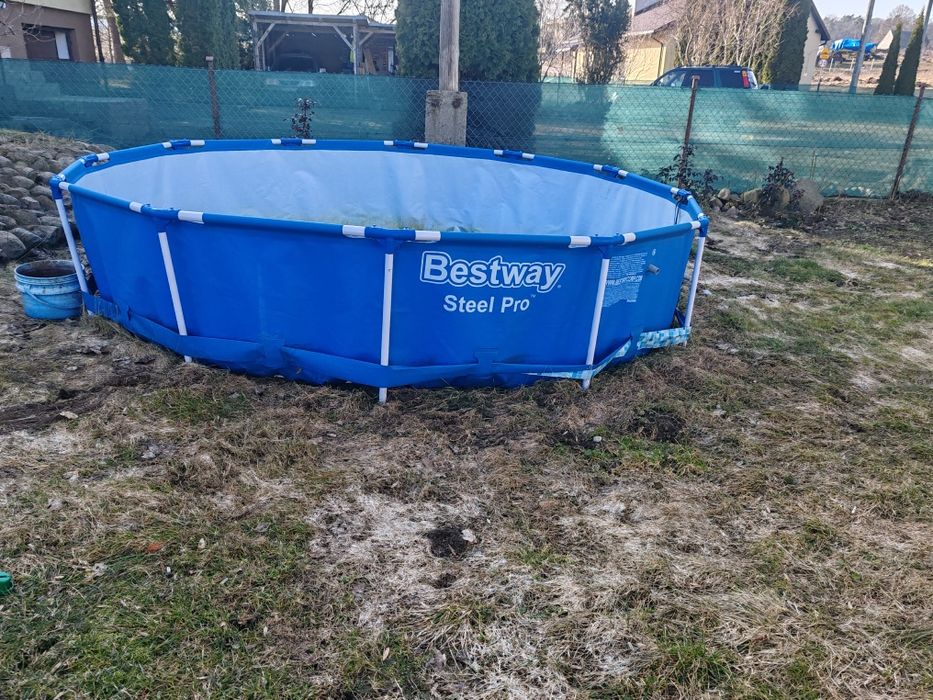 Basen ogrodowy duży