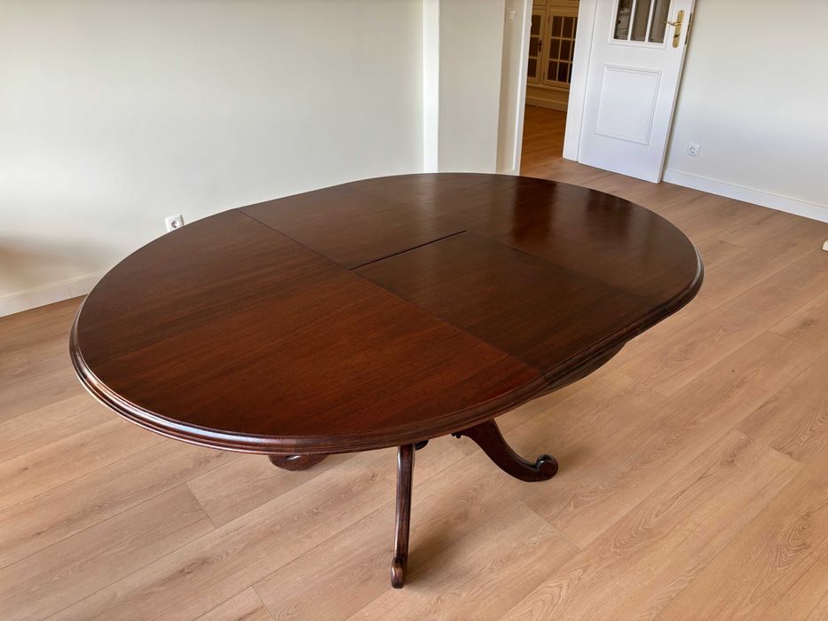 Mesa sala jantar redonda madeira