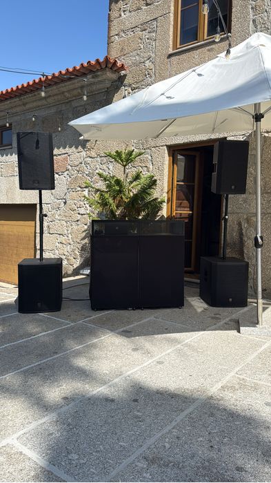 Aluguer de equipamento de DJ e sistema de som