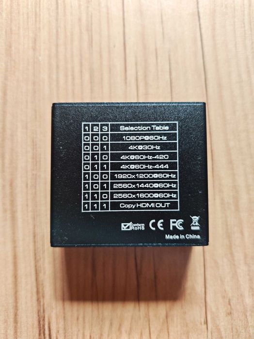 Konwerter HDCP 2.2 na 1.4