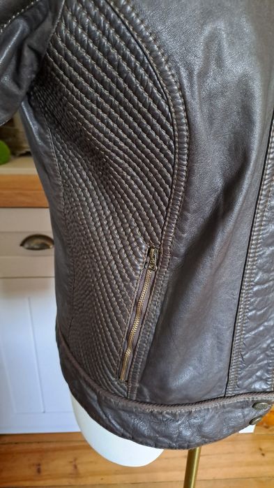 Napapijri kurtka skórzana roz M