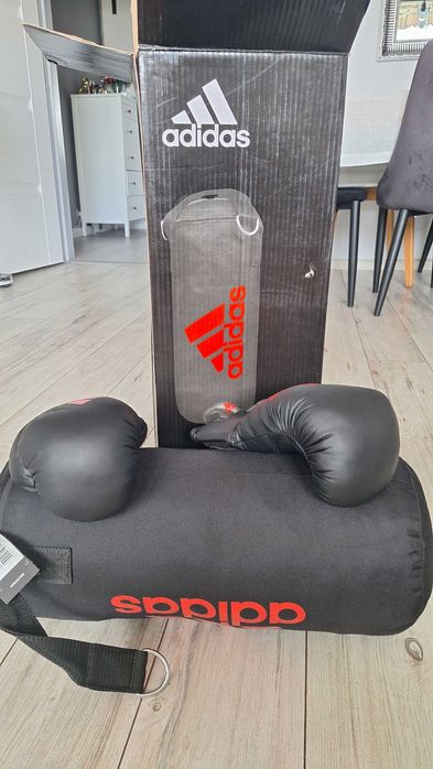 Worek bokserski rękawice dla dzieci adidas junior nowe