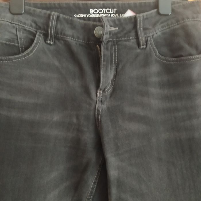 Джинси чорні прямі