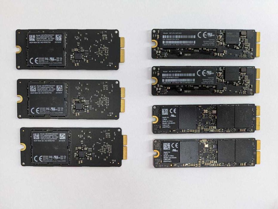 Накопичувач SSD m2 Apple 128GB 12+16 Pin SSD NVMe Apple 256Gb