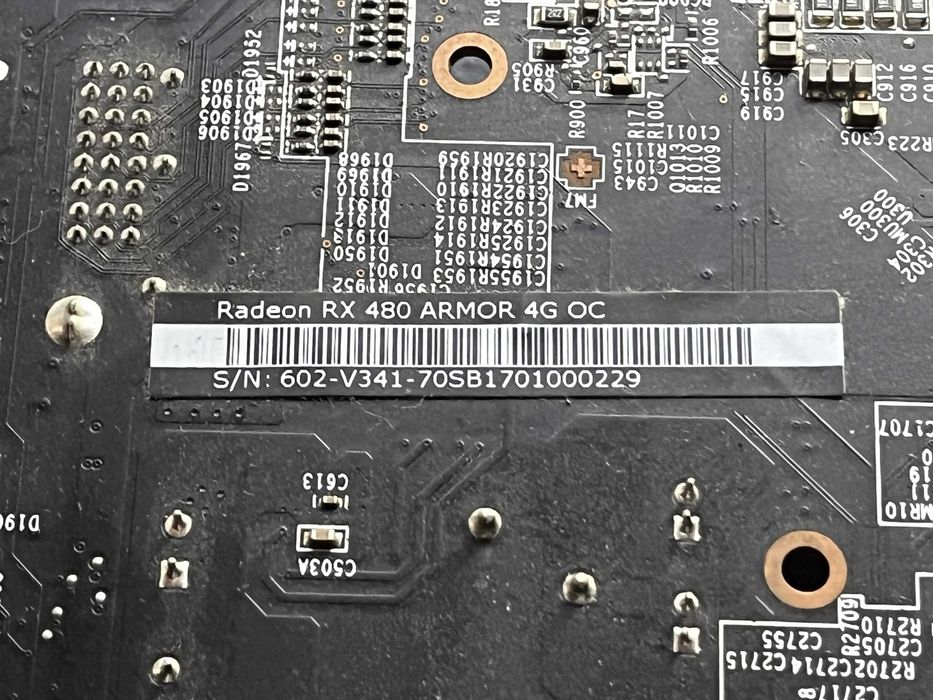 Placa Gráfica AMD Radeon RX 480 4GB OC