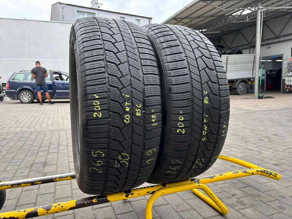 4X OPONY ZIMOWE 265/50R19 110H Continental TS 860S SSR RSC 6.8MM 2018R