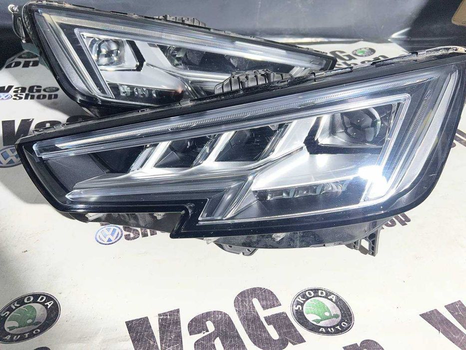 Фары Audi A4 B9 Матрица Фара Фари Ауди А4 Б9 Фонари Ауді A4 Фара