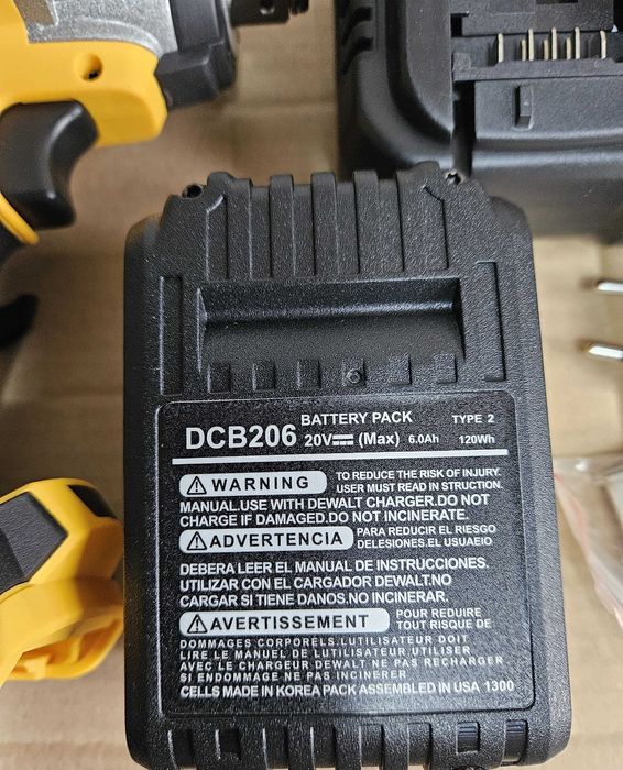 DEWALT DCF922 ATOMIC 20V MAX 1/2 cala akomulatorowy Klucz Udarowy