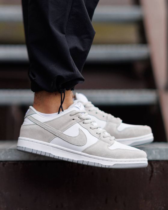 Nike SB Dunk Low Grey White