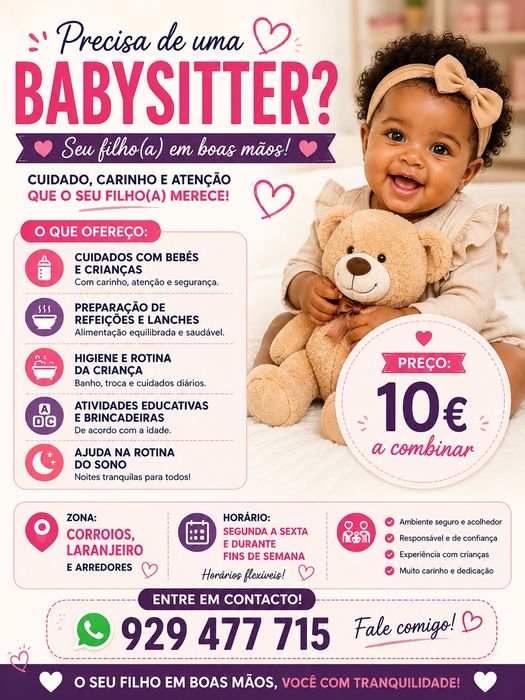 Cuidado de bebês e crianças