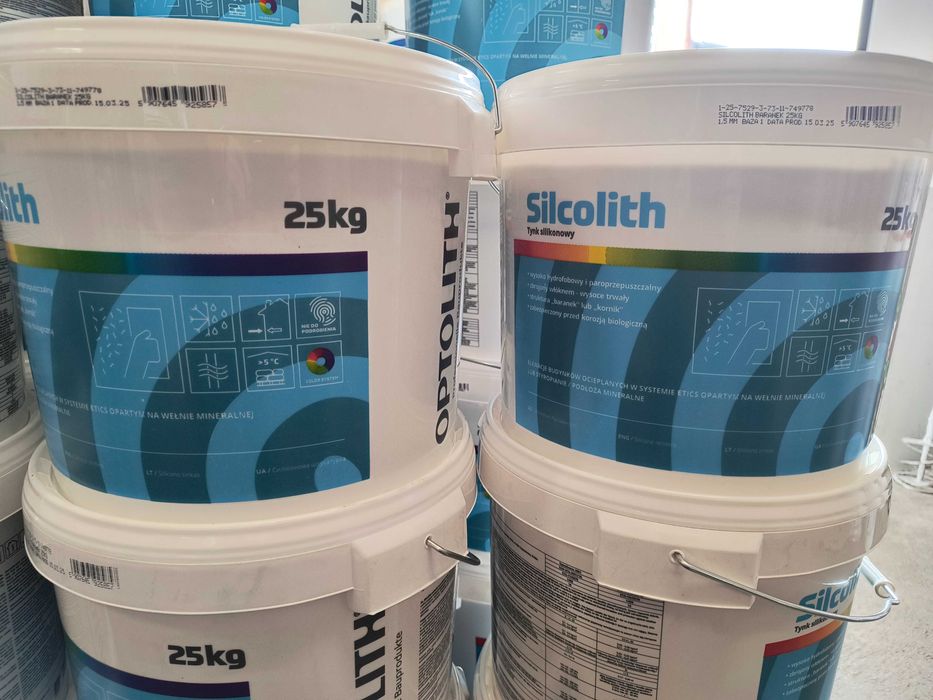 Tynk silikonowy, farba silikonowa, elewacje