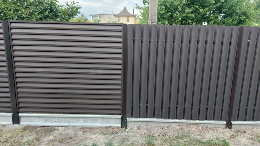 Еврозабор С установкой Ворота.От производителя. В Днепре.Ремонт.Переу
