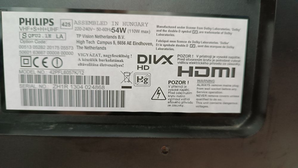 Продам телевізор Philips 42.