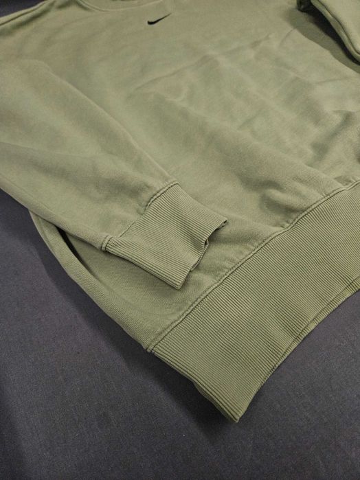 Zielona bluza Nike Crewneck Center Swoosh M boxy fit