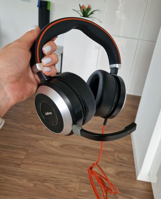 Słuchawki Jabra Evolve 80, czarne
