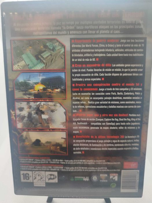 War on Terror PC DVD Selado