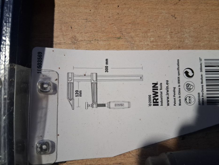 Sprzedam  scisk  stolarski  srubowy