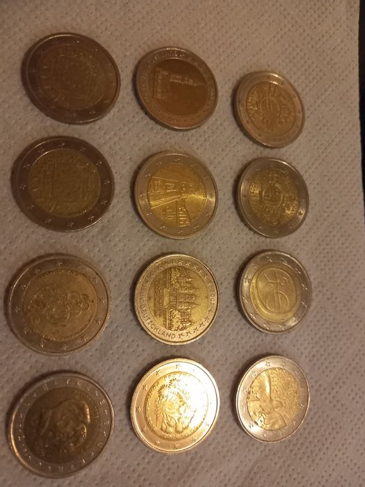 Moedas 2€ comemorativas