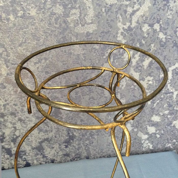 Подставка для растений кованная 62 см цвет бронза