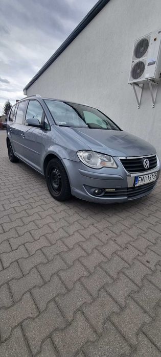 Volkswagen Touran 2007 r Polift 1,9 TDi Automat Klimatronik Zarejestrowany