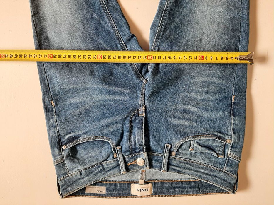 Jeansy Only Coral dziury przetarcia vinted skiny rurki rozm. 28/34