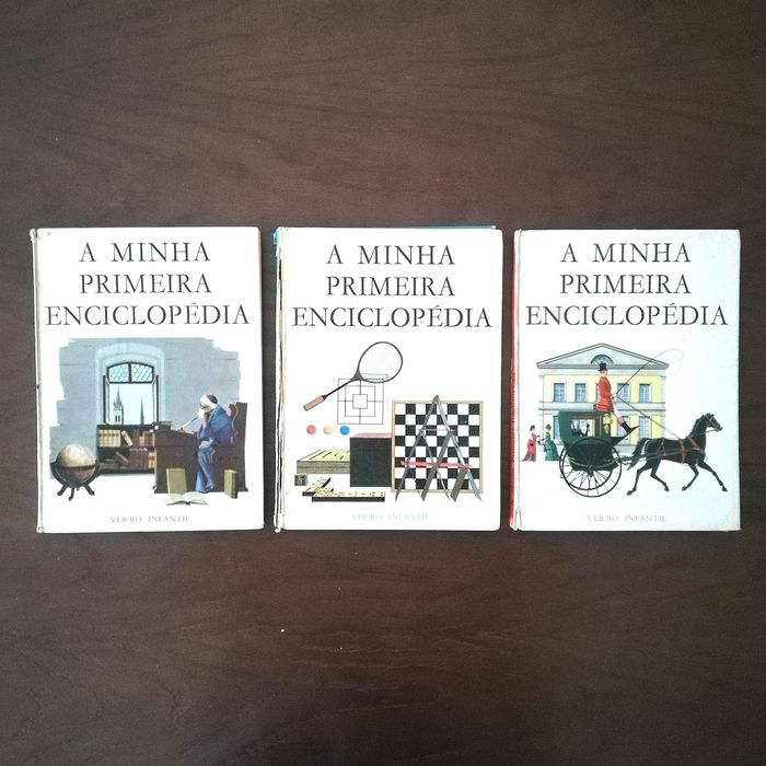 Coleção "A minha Primeira Enciclopédia" (3 volumes)