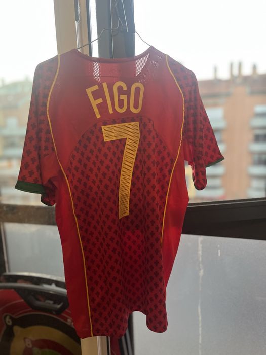 Camisola Portugal Euro 2004 - Figo #7