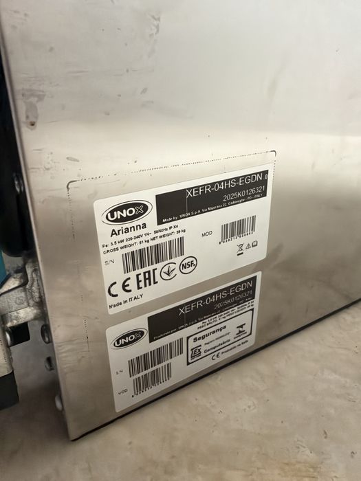 Forno Profissional UNOX BAKERLUX SHOP.Pro Arianna – 3,5 kW