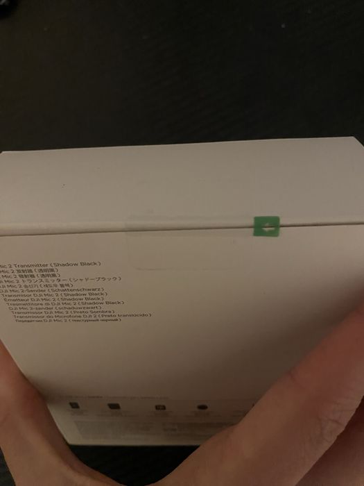 Передавач DJI Mic 2 Transmitter - Shadow Black, Whit