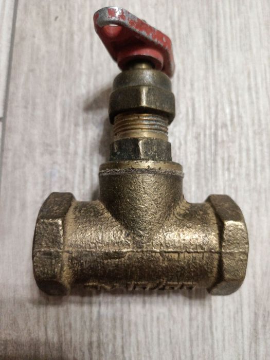 Кран латунь ру10/20 СССР новый