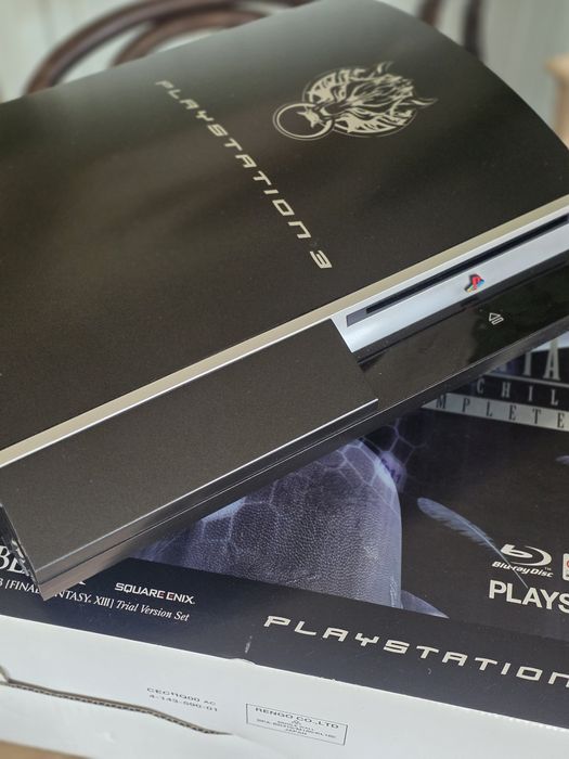 Limitowana Konsola Sony PlayStation 3 PS3 Fat Final Fantasy VII Cloud Black 160GB