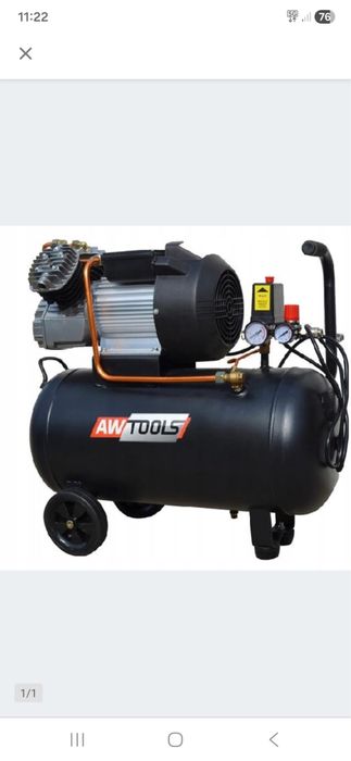 Sprężarka/kompresor powietrza AwTools zva50l