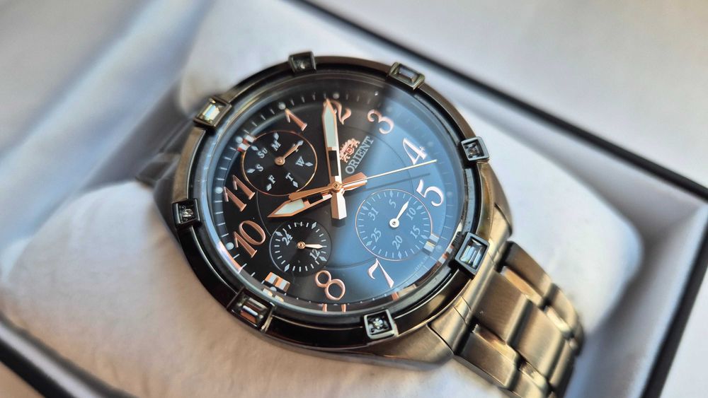 Orient z cyrkoniami  - rzadki model wyprodukowany w Japonii !!!