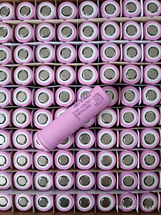 НОВІ Samsung INR 18650 35e 3400 mAh