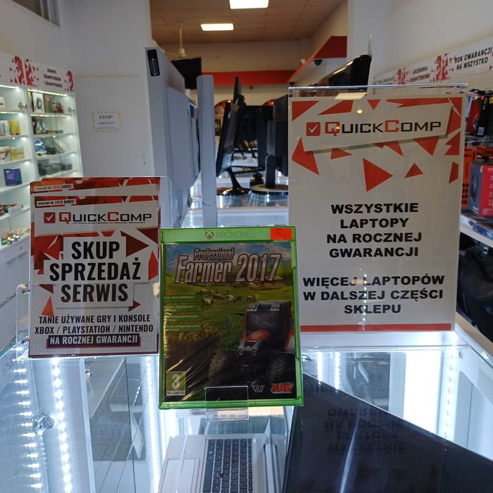 Gra XBOX ONE / X Series NOWA Professional Farmer 2017 PL Gwar 1 Rok