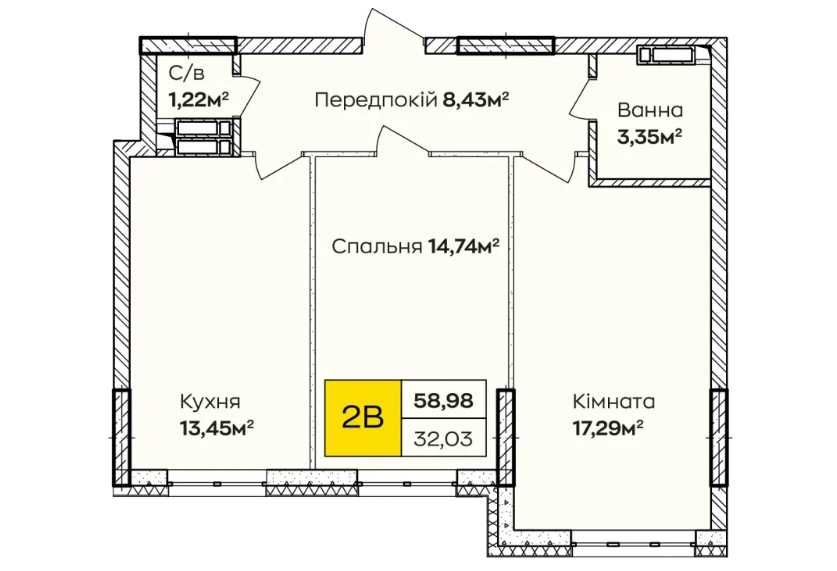Продам затишну квартиру в Синергії Київ. Державні програми