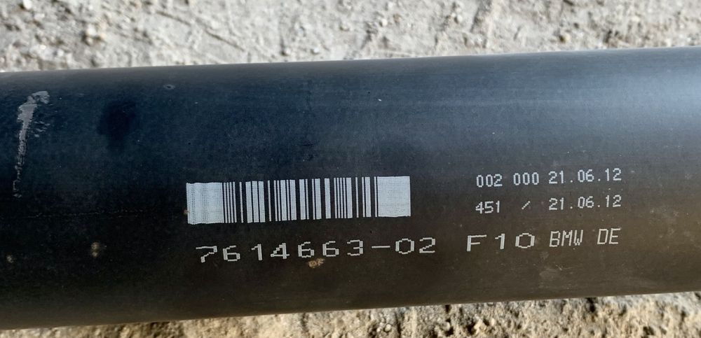 Veio transmissão bmw F10/11 520d