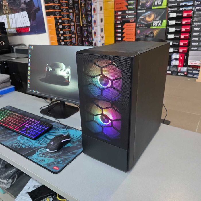 Ігровий Компютер Intel core i7-8700, 16GB DDR4, RTX 2060, SSD 500GB (Гарантія)