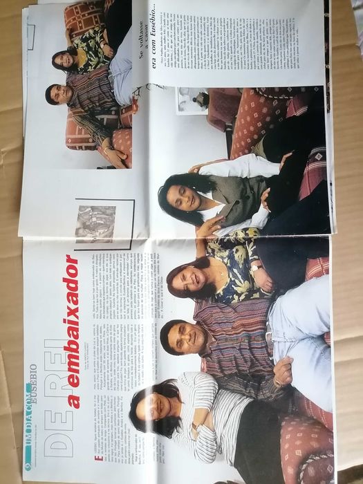 Benfica /EUSÉBIO A Bola/Privado 1997 No Refúgio da PANTERA