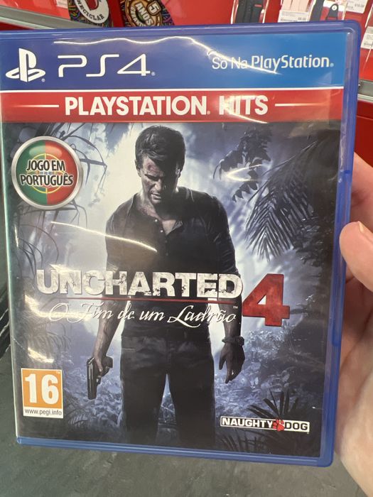 Jogo ps4 playstation hits UNCHARRTED4 o fim de um Ladrao