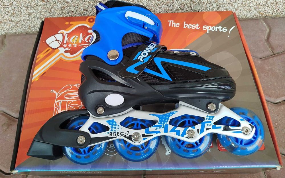 Rolki  rozmiar    35-39 koła kauczuk