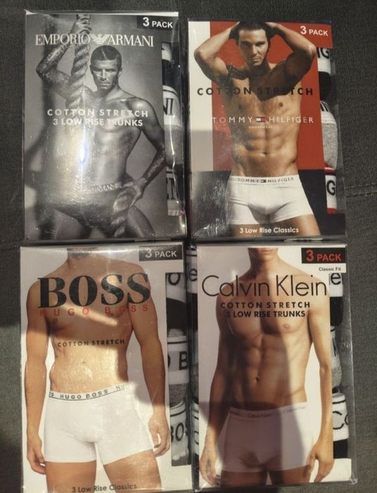 Bokserki męskie Tommy Hilfiger Armani Klein boss