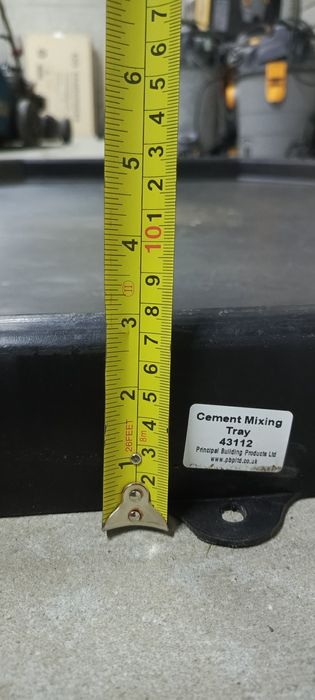 Taca do mieszania tynku gipsu zapraywy